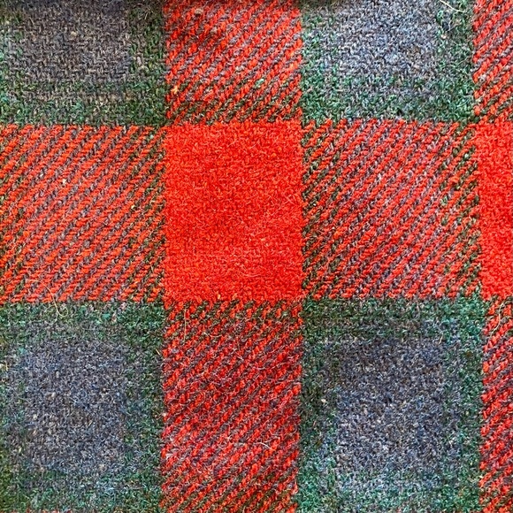 Vintage 1950s Congress Sportswear Macys Mens Classic Plaid Wool Flannel Coat - Picture 8 of 15